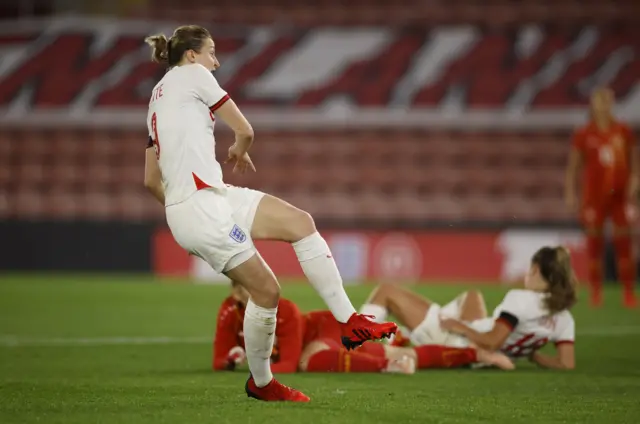 Ellen White scores for England