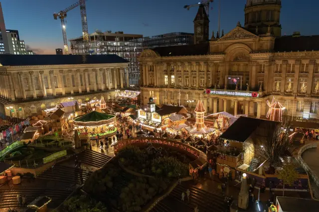 The Christmas market