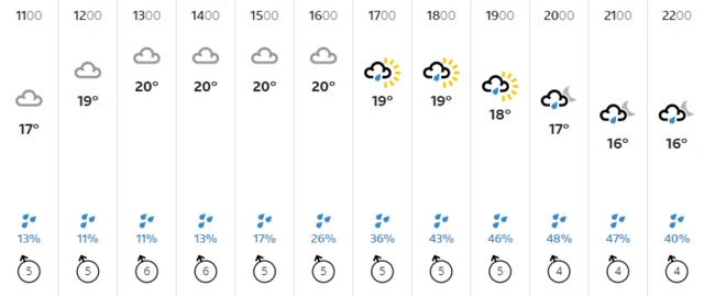 Edgbaston weather