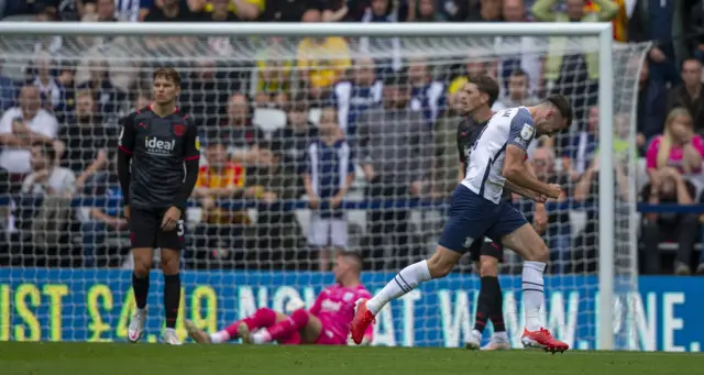 Ben Whiteman scores for Preston