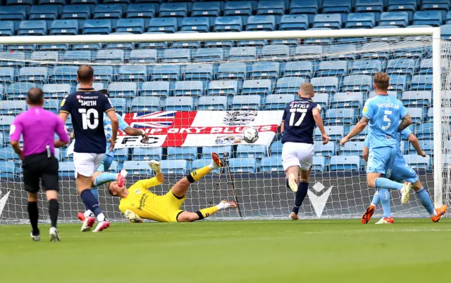 George Saville scores