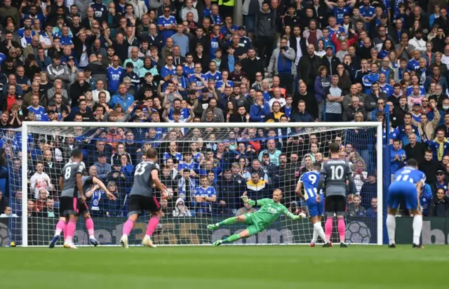 Neal Maupay's goal