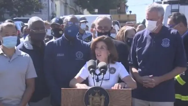 Kathy Hochul at news conference