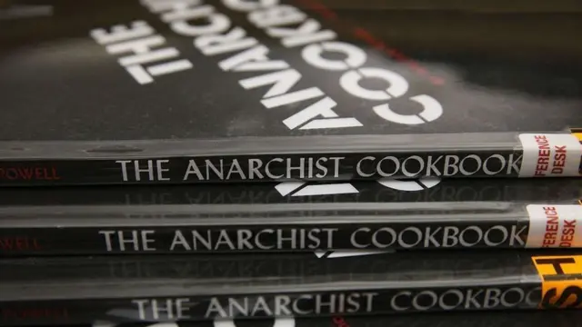 The cover of The Anarchist Cookbook