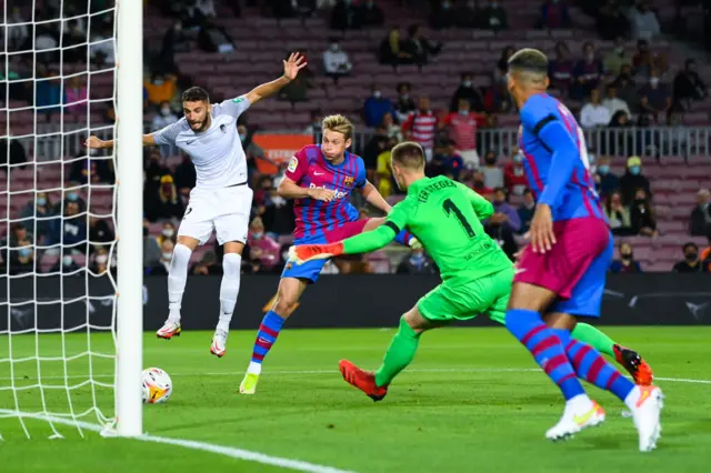 Domingos Duarte scores for Granada