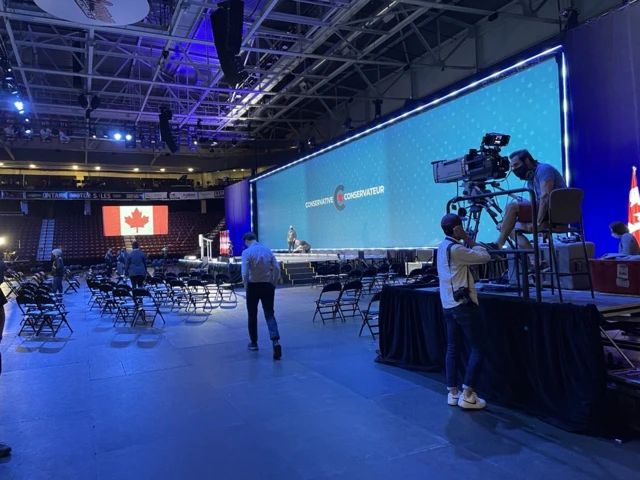 Conservative Party headquarters in Oshawa