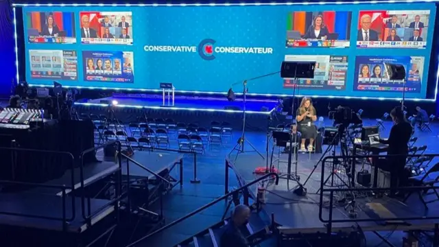 Conservative election night party in Oshawa