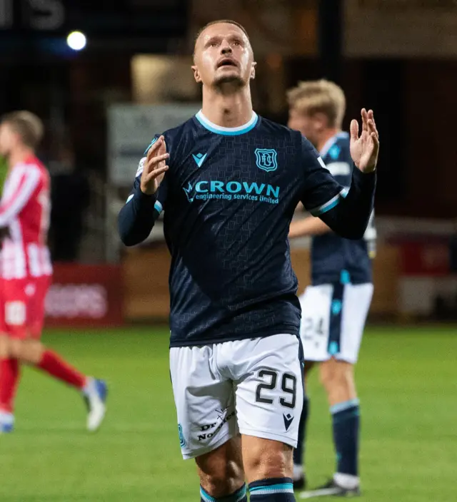 Dundee striker Leigh Griffiths