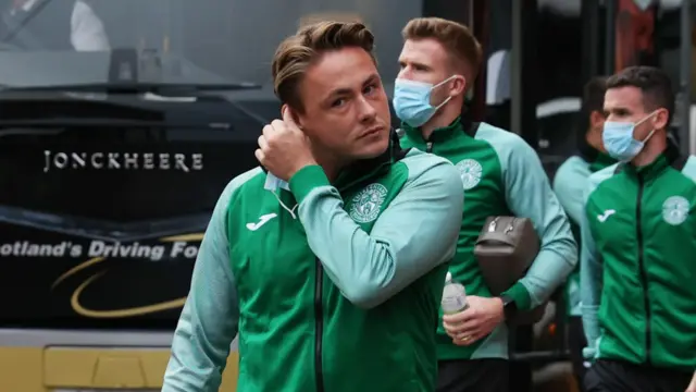 Scott Allan starts for Hibernian tonight