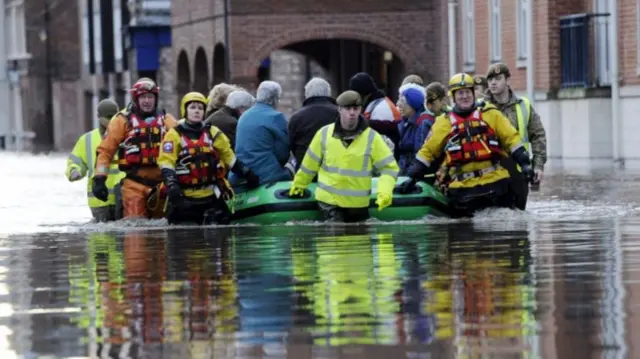 Flooding in York in 2015