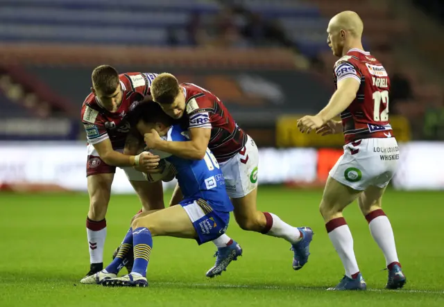 Wigan v Leeds