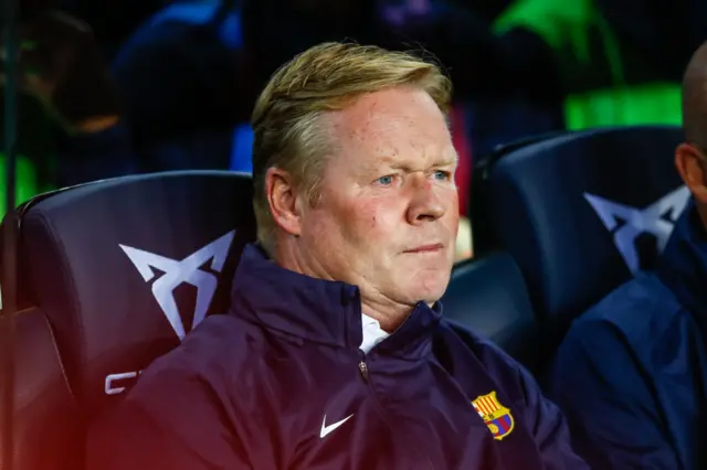 Barcelona boss Ronald Koeman