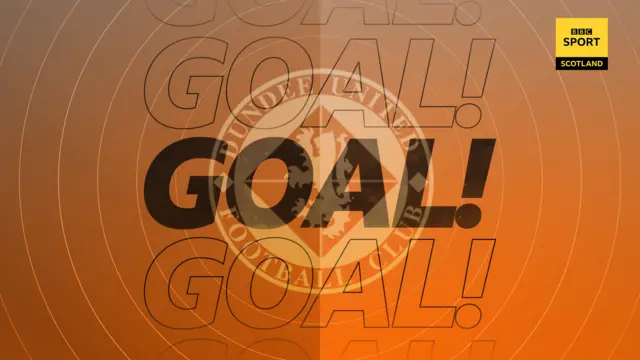 Dundee Utd goal graphic