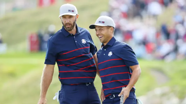 Dustin Johnson & Xander Schuaffele