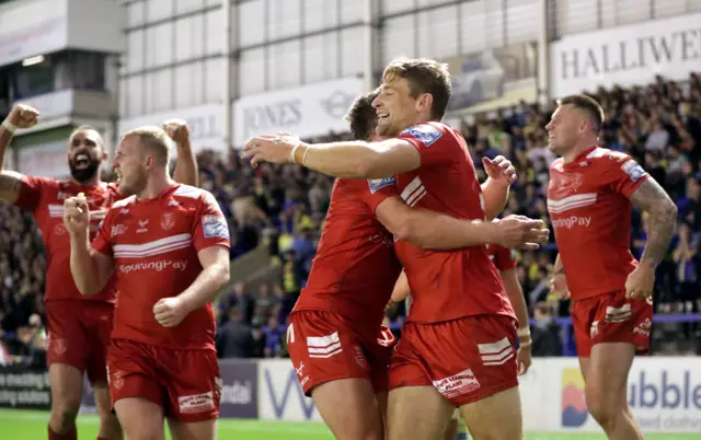 Hull KR celebrate