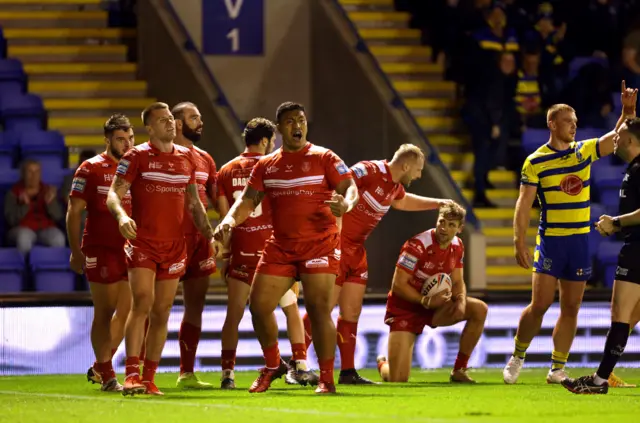 Hull KR celebrate