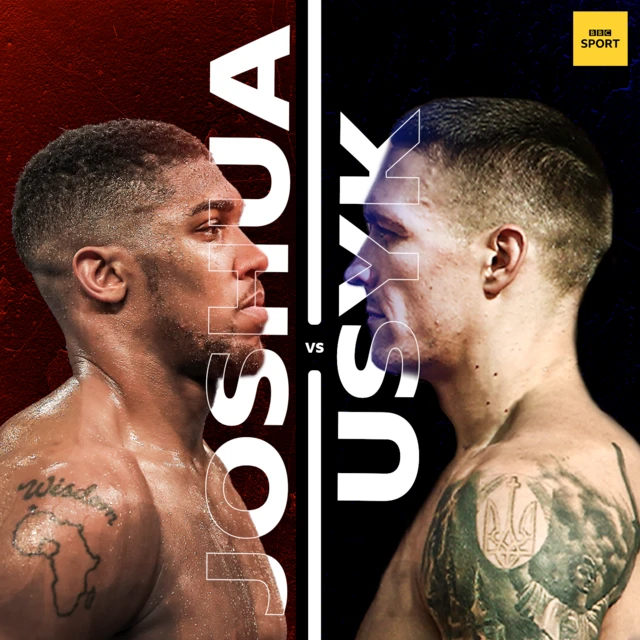 Anthony Joshua v Oleksandr Usyk