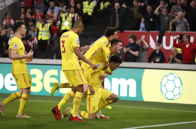 Liverpool celebrate