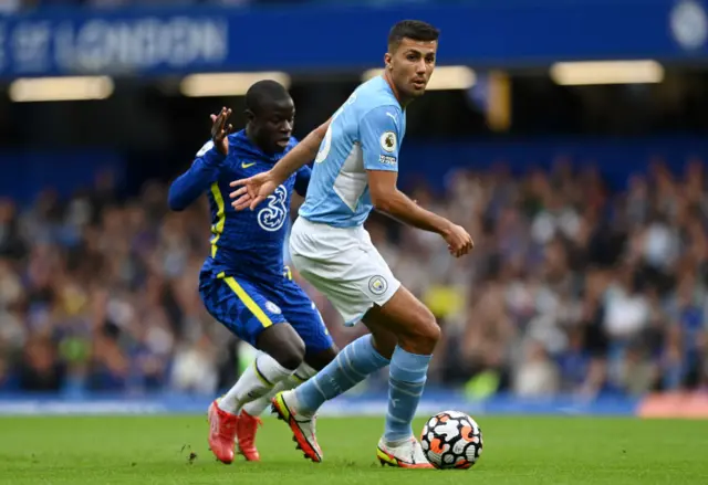 N'Golo Kante and Rodri