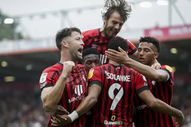 Bournemouth celebrate