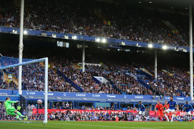 Andros Townsend scores for Everton