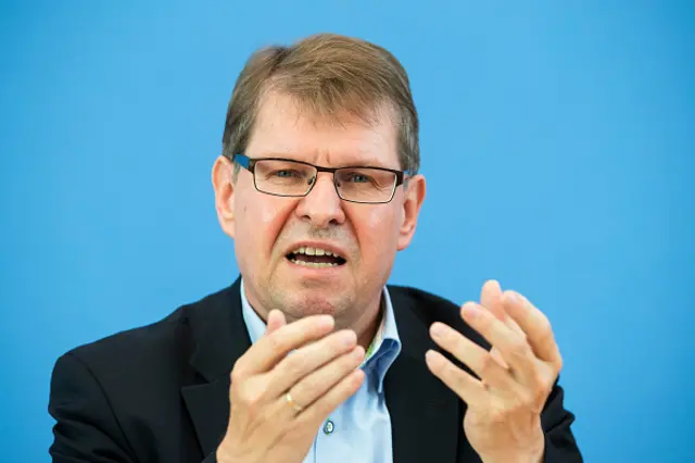 The former SDP Deputy Leader Ralf Stegner