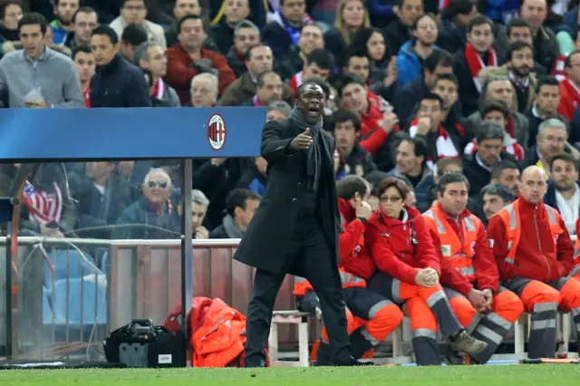 AC Milan boss Clarence Seedorf