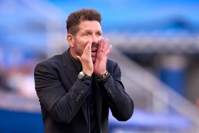 Atletico Madrid boss Diego Simeone