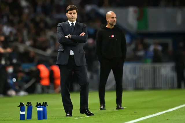 Pochettino and Guardiola