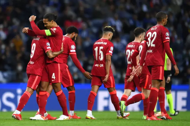 Liverpool celebrate