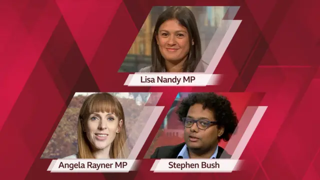 Politics Live guests