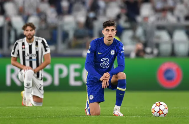 Kai Havertz, knee, Chelsea, Juventus