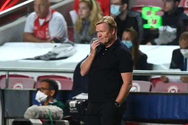 Ronald Koeman, Barcelona, Benfica