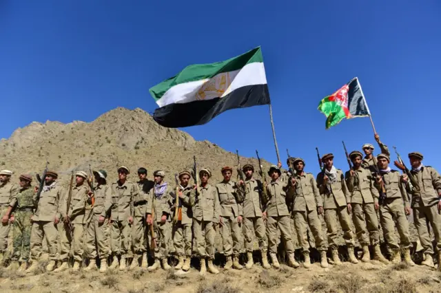 anti-Taliban militants in the Panjshir Valley north of Kabul