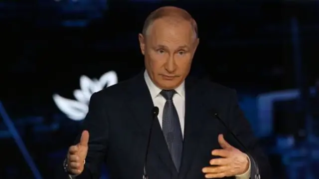 President Putin speaking.