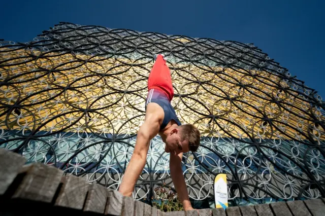 Max Whitlock at The Library of Birmingham