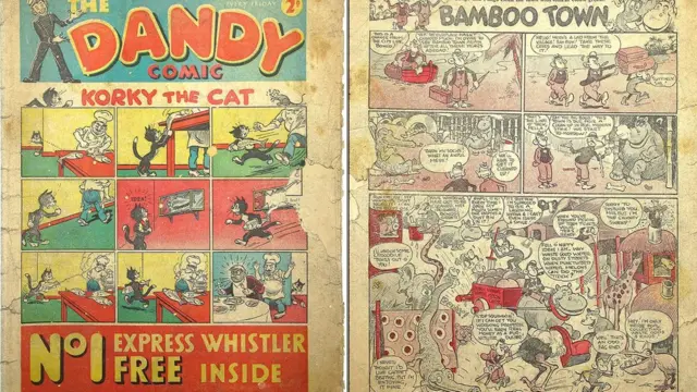 First edition of Dandy comic