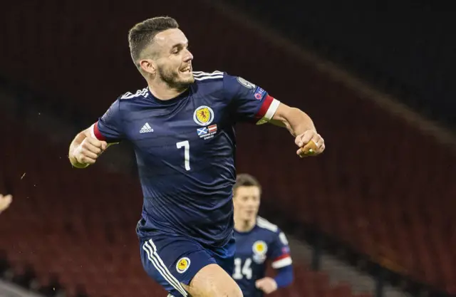 Scotland midfielder John McGinn