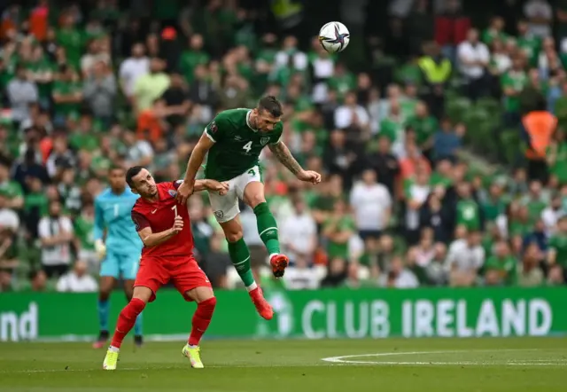 Republic of Ireland's Shane Duffy