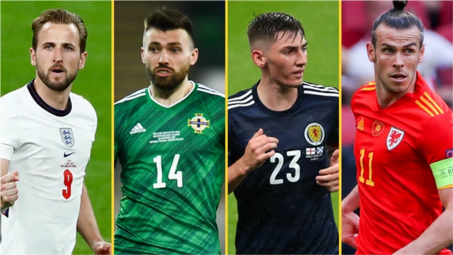 Composite of Eng, Scot, NI and Wales key players