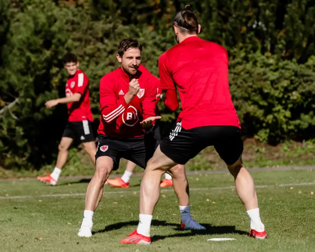 Wales training photo 1