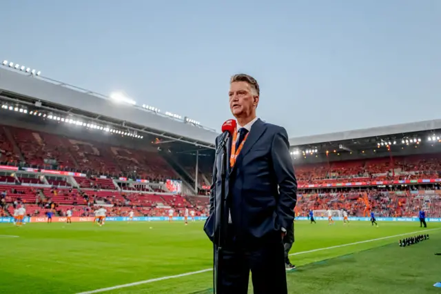 Dutch manager Louis van Gaal