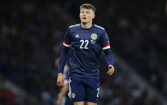 Nathan Patterson made his first start for Scotland tonight