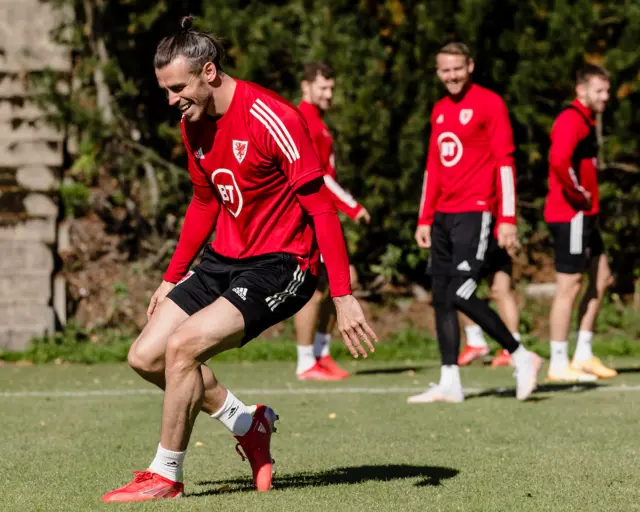 Gareth Bale, training photo 2