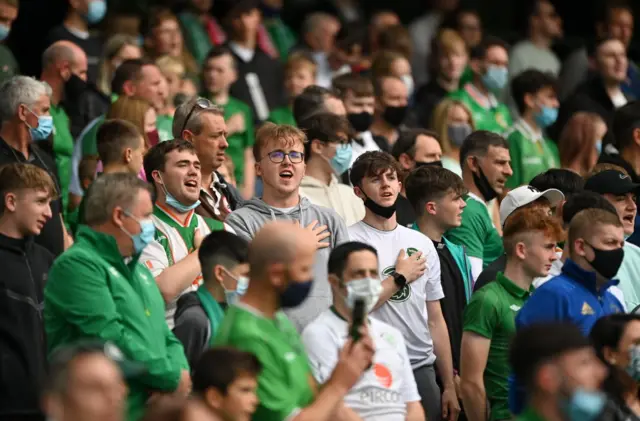 Republic of Ireland fans