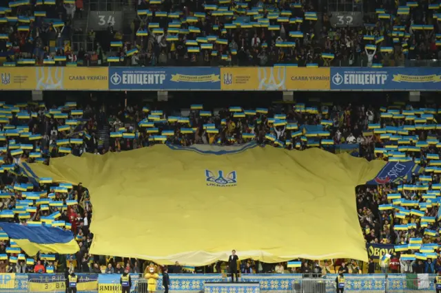 Ukraine fans