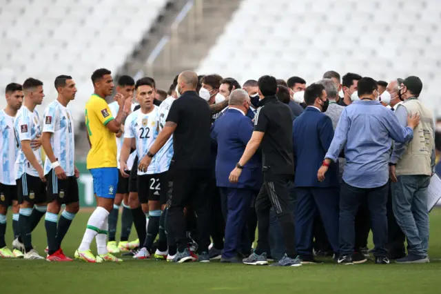 Brazil v Argentina