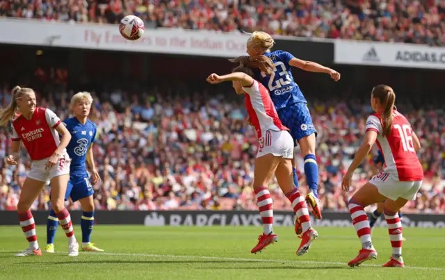 Pernille Harder scores for Arsenal