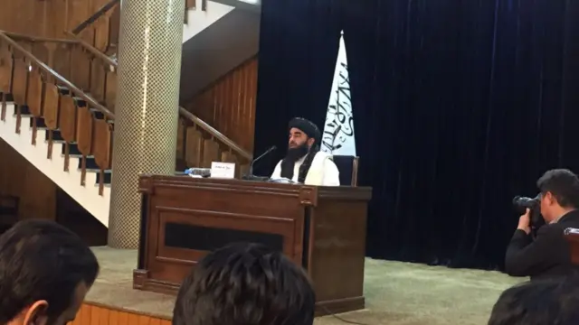 Taliban news conference