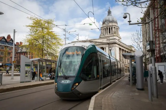 Nottingham tram